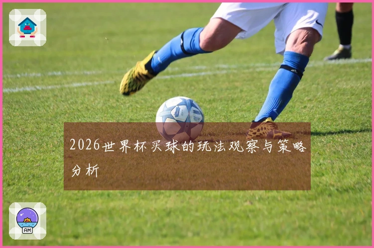 2026世界杯买球的玩法观察与策略分析
