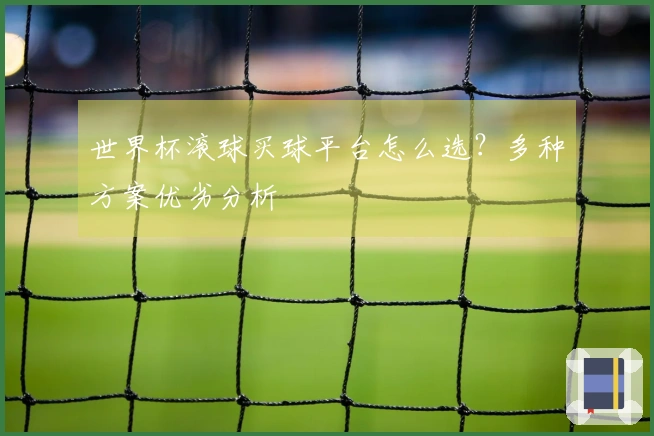 世界杯滚球买球平台怎么选？多种方案优劣分析